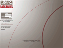 Tablet Screenshot of basicvalues.pricedigests.com